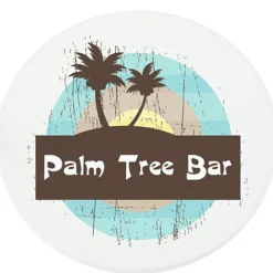Absorbent Stone Coaster - Round