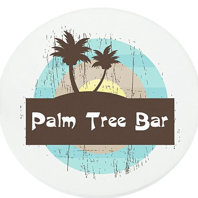 Absorbent Stone Coaster - Round
