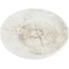 Absorbent Stone Coaster - Round - Rustic Wood