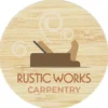 Absorbent Stone Coaster - Round - Bamboo