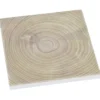 Absorbent Stone Coaster - Square - Dark Wood