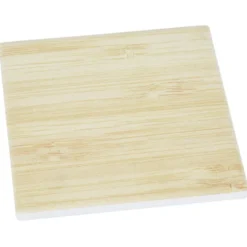 Absorbent Stone Coaster - Square - Bamboo