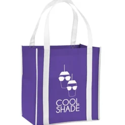 Accent Handle Grocery Bag