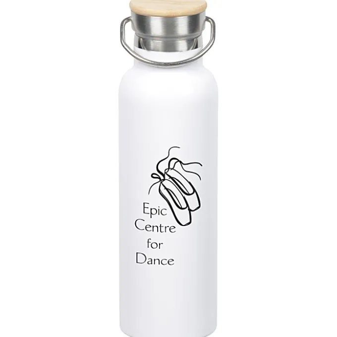 Accord Vacuum Bottle with Wood Lid - 21 oz