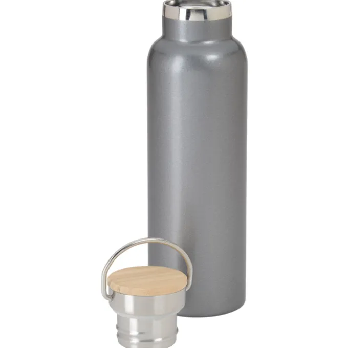Accord Vacuum Bottle with Wood Lid - 21 oz - Full Color