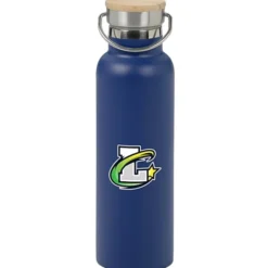 Accord Vacuum Bottle with Wood Lid - 21 oz - Full Color