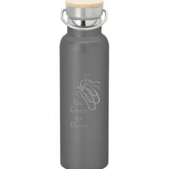 Accord Vacuum Bottle with Wood Lid - 21 oz - Laser Engraved
