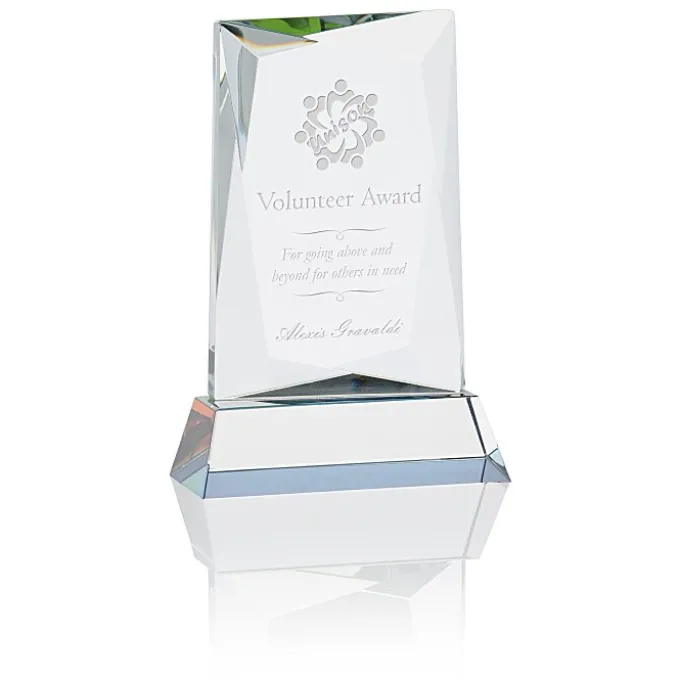 Achievement Crystal Award - 6 inches