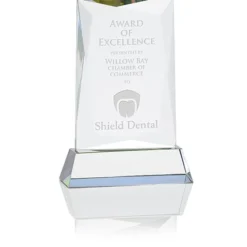 Achievement Crystal Award - 7 inches - 24 hr
