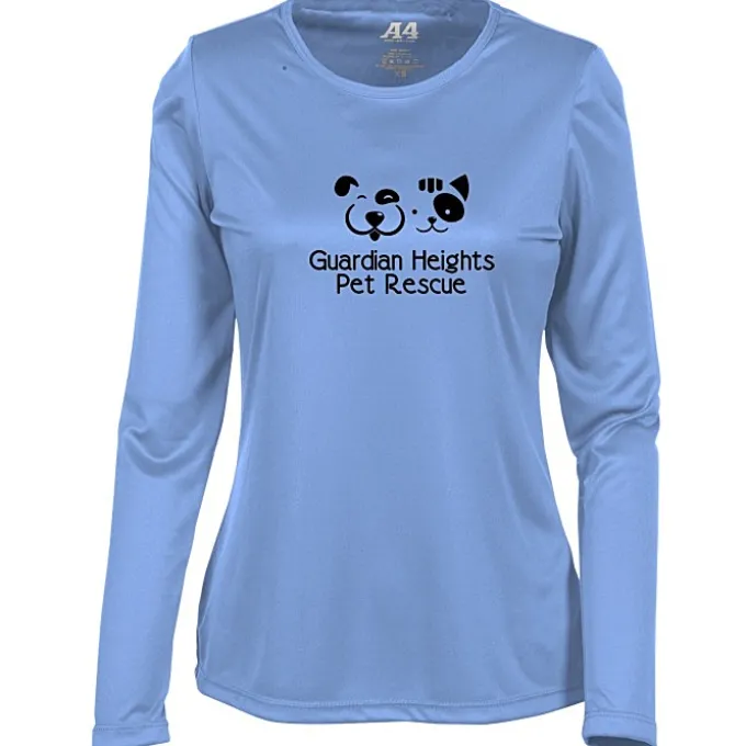 A4 Cooling Performance LS Tee - Ladies' - Screen