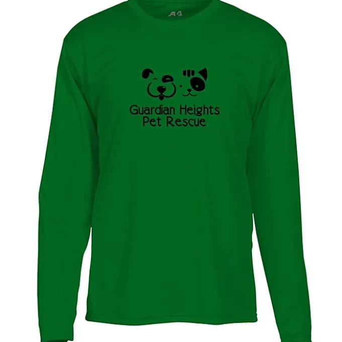 A4 Cooling Performance LS Tee - Men's - Screen