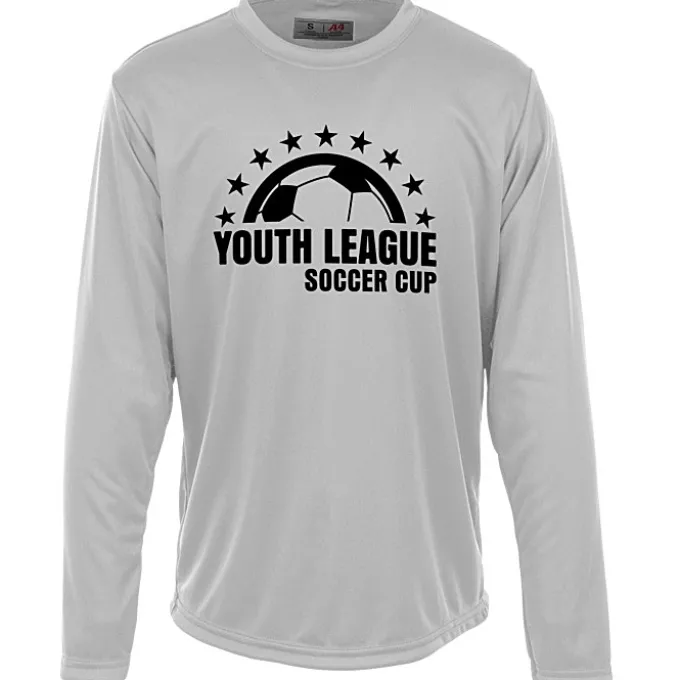 A4 Cooling Performance LS Tee - Youth