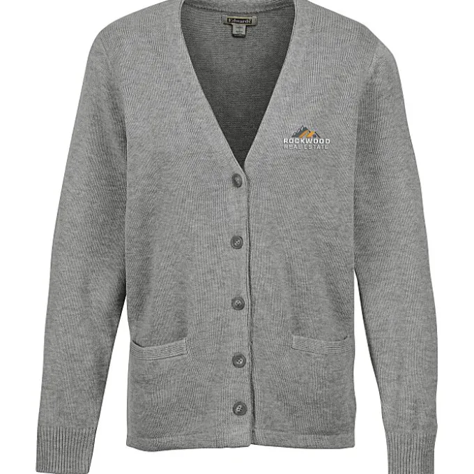 Acrylic V-Neck Cardigan - Ladies'