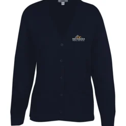 Acrylic V-Neck Cardigan - Ladies' - 24 hr