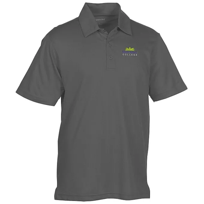 Active Textured Performance Polo - Men's - 24 hr