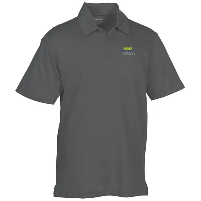 Active Textured Performance Polo - Men's - 24 hr