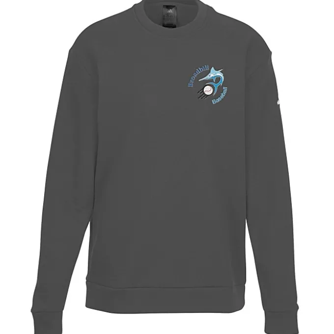 adidas Fleece Crew Sweatshirt - Embroidered
