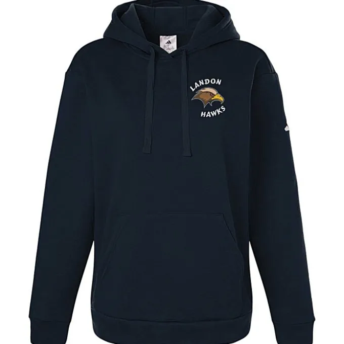 adidas Fleece Hoodie - Ladies' - Embroidered