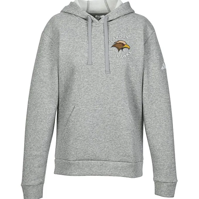 adidas Fleece Hoodie - Ladies' - Embroidered
