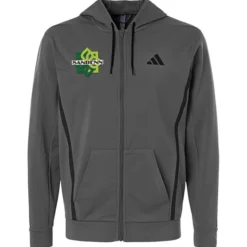 adidas Game & Go Fleece Full-Zip Hooded Sweatshirt - Men's