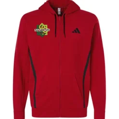 adidas Game & Go Fleece Full-Zip Hooded Sweatshirt - Men's