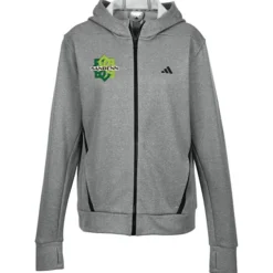 adidas Game & Go Fleece Full-Zip Hooded Sweatshirt - Ladies'