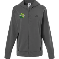 adidas Game & Go Fleece Full-Zip Hooded Sweatshirt - Ladies'