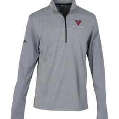 adidas Heather Block Print 1/4-Zip Pullover