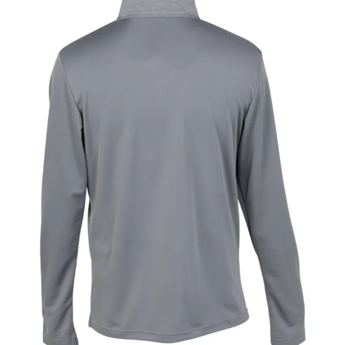 adidas Heather Block Print 1/4-Zip Pullover