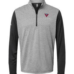 adidas Heather Block Print 1/4-Zip Pullover