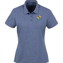 adidas Heathered Polo - Ladies'