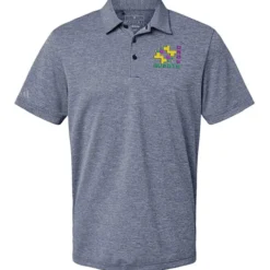 adidas Heathered Polo - Men's