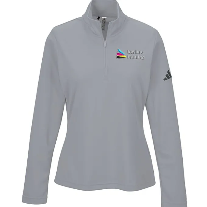 adidas Performance Knit 1/4-Zip Pullover - Ladies'