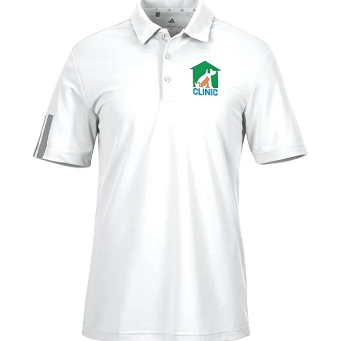 adidas Performance 3-Stripes Climacool Polo