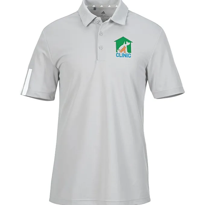 adidas Performance 3-Stripes Climacool Polo