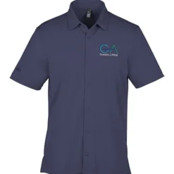 adidas Short Sleeve Button-Down Shirt