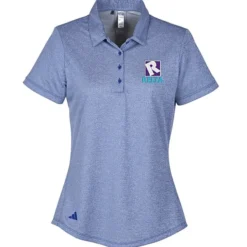 adidas Space-Dyed Polo Shirt - Ladies'