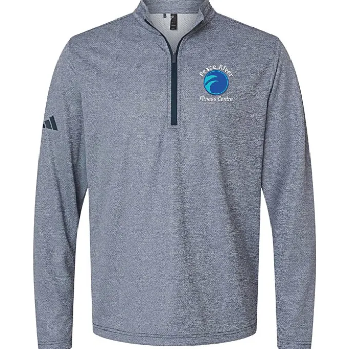 adidas Space-Dyed 1/4-Zip Pullover - Men's