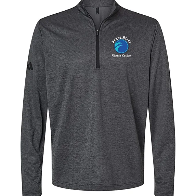 adidas Space-Dyed 1/4-Zip Pullover - Men's