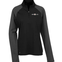 adidas Stripe Block 1/4-Zip Pullover - Ladies'