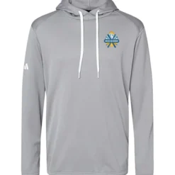 adidas Textured Mixed Media Hoodie