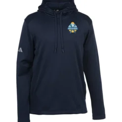 adidas Textured Mixed Media Hoodie