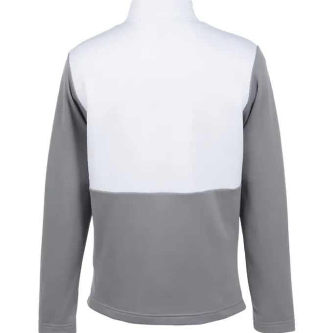 adidas Textured Mixed Media 1/4-Zip Pullover - Men's