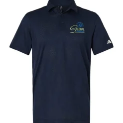 adidas Ultimate365 Textured Diamond Jacquard Polo