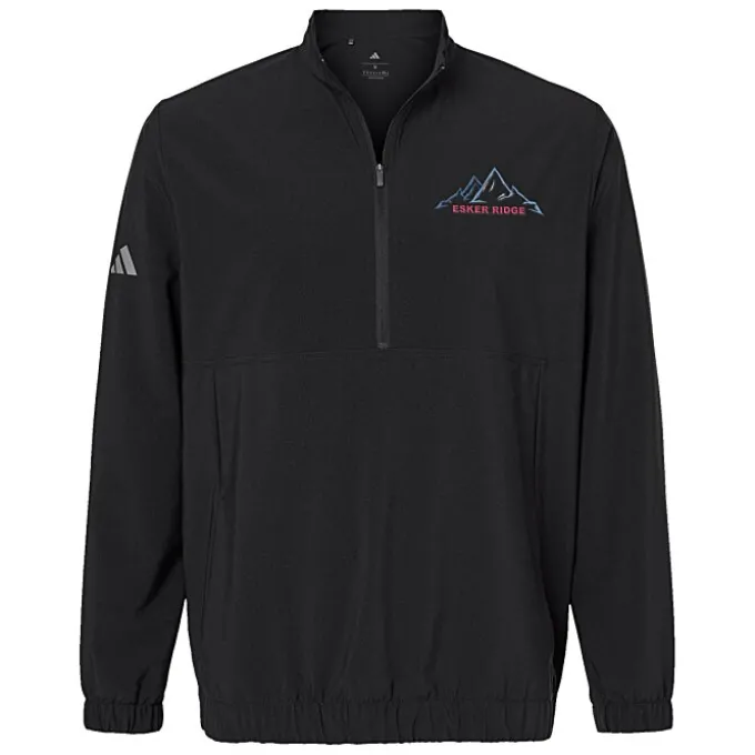 adidas Woven 1/2-Zip Pullover Jacket - Men's