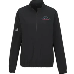 adidas Woven 1/2-Zip Pullover Jacket - Ladies'