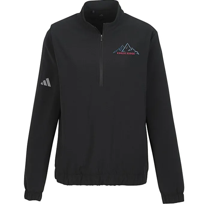 adidas Woven 1/2-Zip Pullover Jacket - Ladies'
