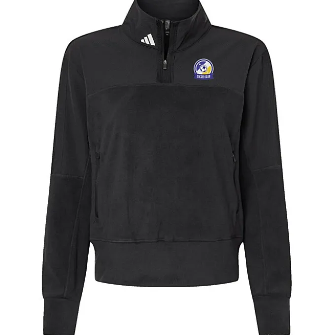 adidas 1/4-Zip Fleece Sweatshirt - Ladies'