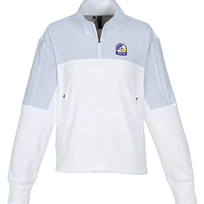 adidas 1/4-Zip Fleece Sweatshirt - Ladies'