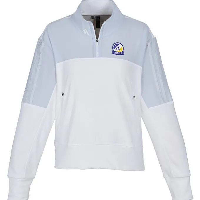 adidas 1/4-Zip Fleece Sweatshirt - Ladies'